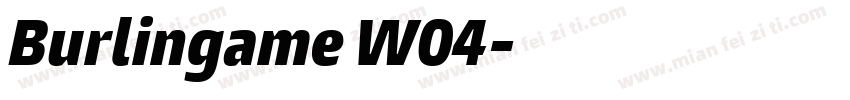 Burlingame W04字体转换